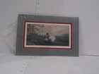 Hangin' Out Till The Smoke Clears by John Warr Civil War Print Framed Pre-Owned