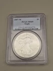 2007 W American Silver Eagle PCGS MS69 Blue Label