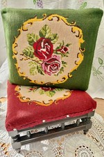 Antique Victorian Footstool From Early 1900s