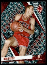 2023-24 Panini Phoenix Teal Lazer Bob Pettit St. Louis Hawks #217