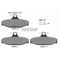 Textar BremsbeläGe Hinten FüR Daewoo Korando Cabrio Musso Ssangyong Rexton