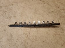 1951 Plymouth Cranbrook Car Emblem Front Fender Emblem Badge 1373036 Cranbrook
