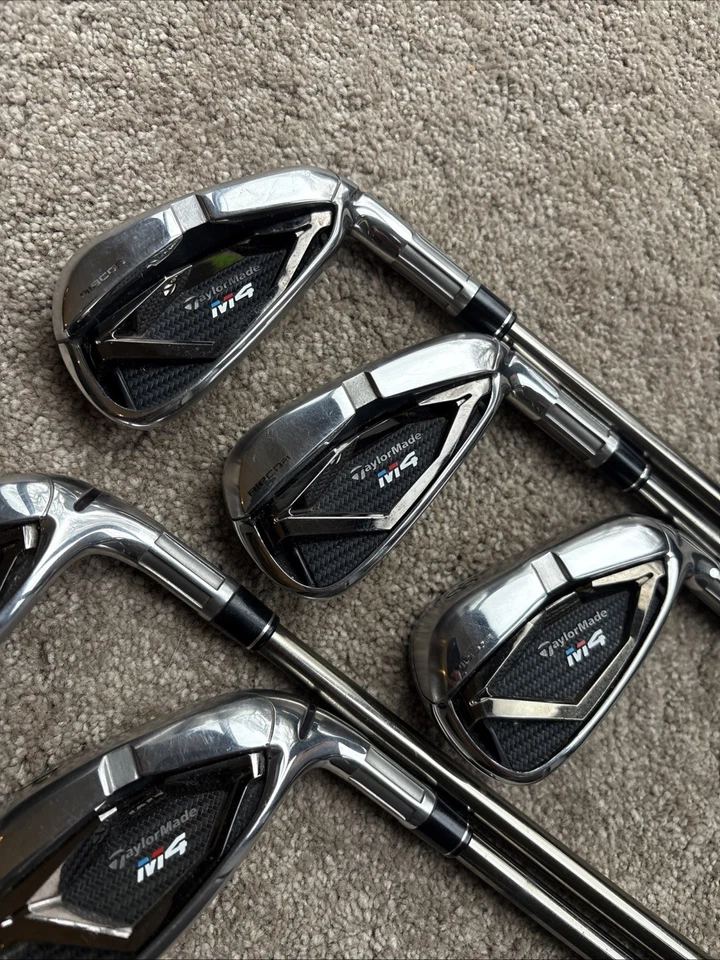 Taylormade M4 6-PW Irons UST Mamiya Recoil ES 460 F3 Graphite Regular Flex - Image 3 of 4