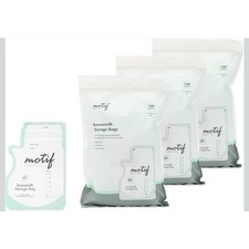 Set of Motif BreastMilk storage 6oz Bags 100 count  200 counts 