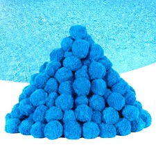 3.1 lbs Pool Filter Balls for Sand Filter, Reusable Pool Sand Filter Balls, E...