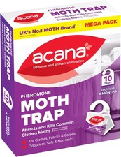 Image of 10x units of Acana Hanging Moth Killer & Freshener, Protects Clothing & Bedding