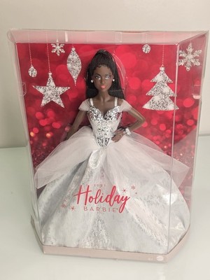 Barbie Signature 2021 Holiday Collector Doll African American Braids