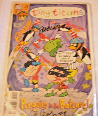 Tiny Titans #3 DC Comics Signed Baltazar Franco June 2008