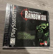 Tom Clancy's Rainbow Six (Sony PlayStation 1, 1999 COMPLETE - TESTED - FREE SHIP