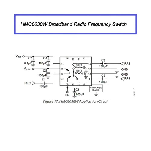 1PCS HMC8038W RF Switch Single-Pole Double-Throw RF Switch Microwave Switch New - Picture 3 of 5