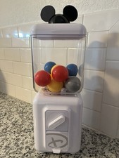 FAO Schwarz Disney Mickey Toy Vending Machine w/12 Balls & Mystery Figures