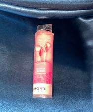 Sony Stereo Wired Headphones - 3.5mm Jack - Pink and White - MDR-E10LP