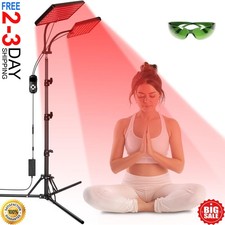 Red Light Therapy Lamp with Stand, 660nm Red  850nm Infrared Light for Body