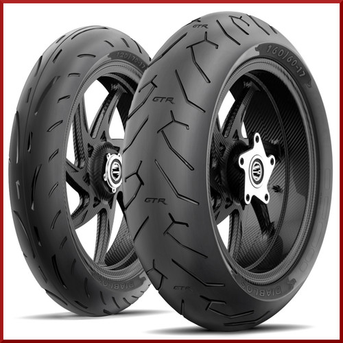 Roadmax 160/60-17 + 120/70-17 (75H) Motorcycle Tire SET (Front + Rear) NEW
