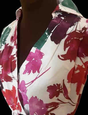 Milly Floral Brunch Barbie Sundress Ruched Ruffled Wedding Guest