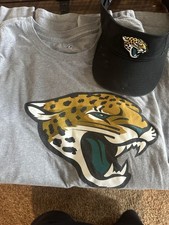 Jacksonville Jaguars NFL Combine Authentic 2XL Gray Shirt & '47 Black Visor
