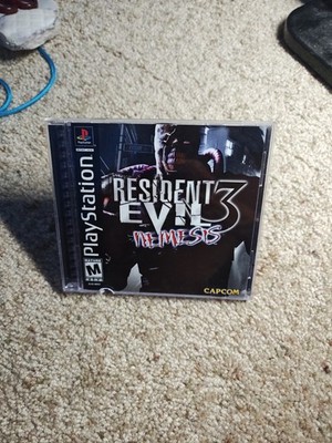 Resident Evil 3: Nemesis (Sony PlayStation 1, 1999) Complete PS1