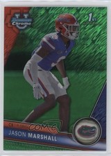 2023 Bowman U Chrome Green Shimmer Refractor 27/99 Jason Marshall #18 n0c