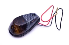 K&S 25-8026 Flush Mount Carbon Marker Light Smoke Tinted