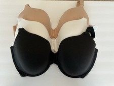 Fruit of the Loom Cotton T-Shirt Bra 40DD  3 Pack NWT Women’s Everyday Comfort 