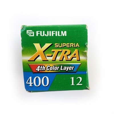 Fujifilm Fujicolor Superia X-Tra 400 35mm Color Film Box 12 Exp