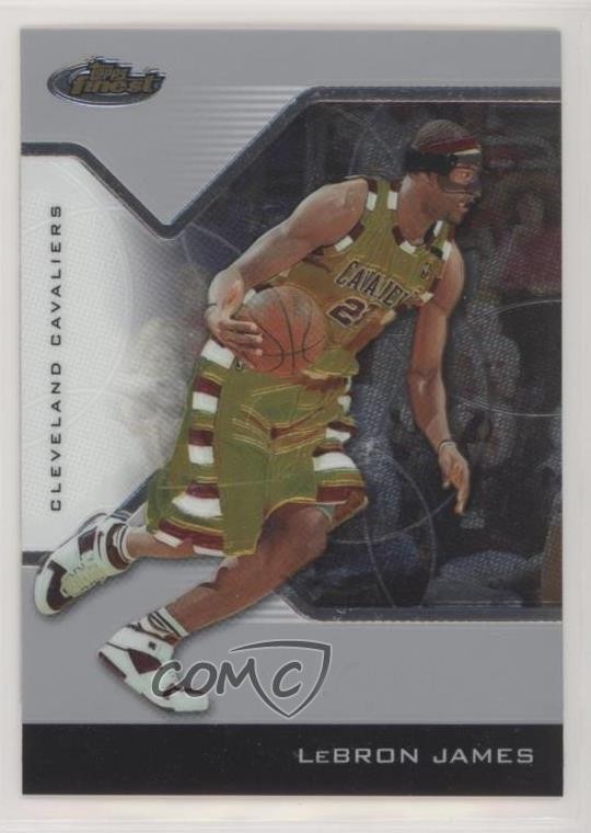 2004-05 Topps Finest LeBron James #23