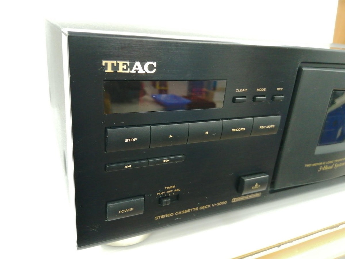 TEAC V-3000 ステレオカセットデッキ　最終 TEAC V-3000の仕様 ティアック