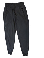 Cherokee Scrubs Women Jogger Pant CKA190 BLK SZ XS Poly/spand W25/28 drawstring