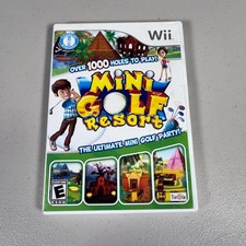 Mini Golf Resort (Nintendo Wii, 2010) CIB Tested Working Free Shipping