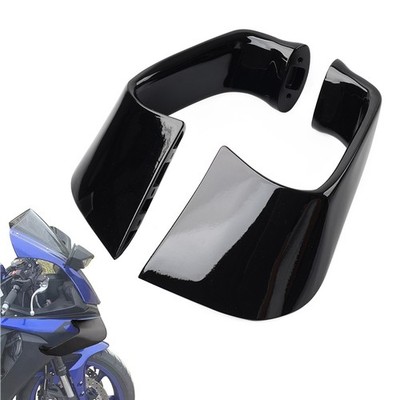 Side Spoiler Feste Wind Winglets Verkleidungsset für Yamaha YZF-R1 R1M R6 Glossy