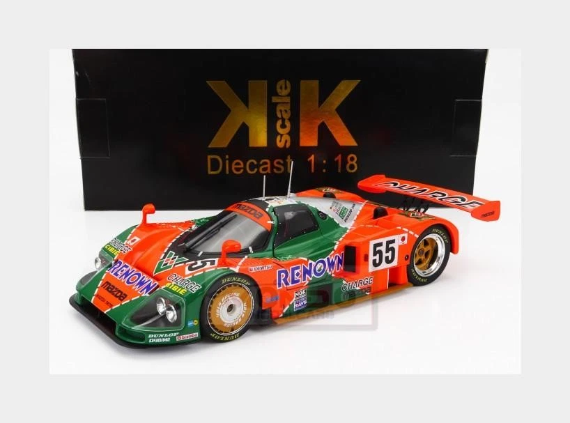 Mazda 787B 2.6L #55 Winner 1991 24h Le Mans in 1:18 scale by WERK 83