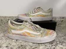 Vans Women's Ward Psychedelic Tie Dye Skate Casual Low Top Sneaker Shoe Size 6.5