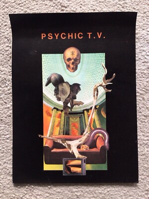 Psychic TV & The Temple OV Psychic Youth. Singel Sehr Rare Roman P