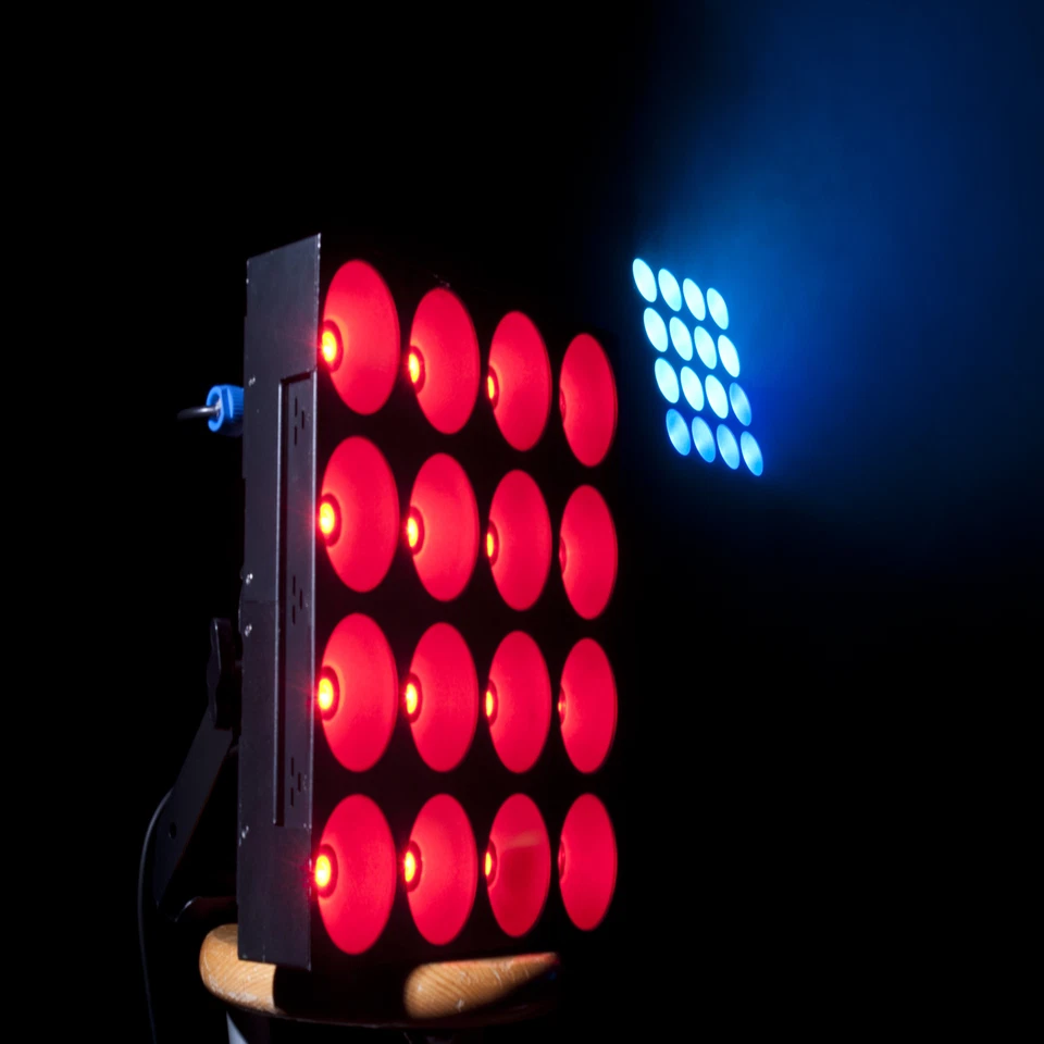 American DJ ADJ DOTZ MATRIX 4 x 4 COB RGB LED DMX Pixel Map Wash/Blinder Light - Image 3 of 4