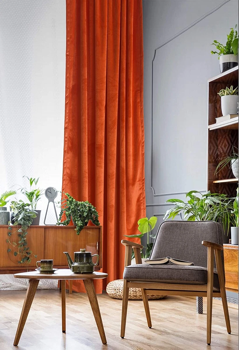 Burnt Orange Living Rooms