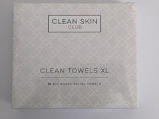 Clean Skin Club Clean Towels XL, Dermatologist Approved 10ct, Travel/Trial Size