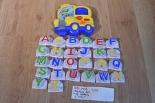 Leap Frog Yellow School Bus and 26 Magnetic Letters 370-052 