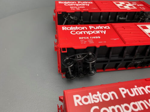 3X Lot O Scale Weaver 40’ Ralston Purina Boxcars 2-Rail O1511 LZ - Picture 3 of 14
