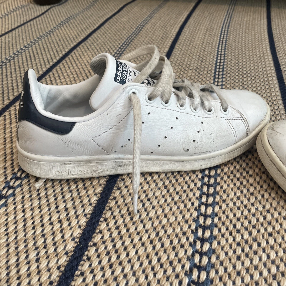 Size - adidas Stan Smith White Navy 2020 | eBay