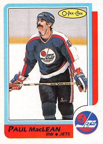 1986 O-Pee-Chee Paul Maclean #114 card