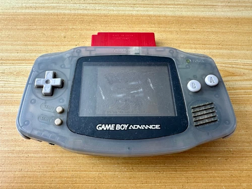 Nintendo Gameboy Advance AGB001 Metallic Silver Handheld System Console