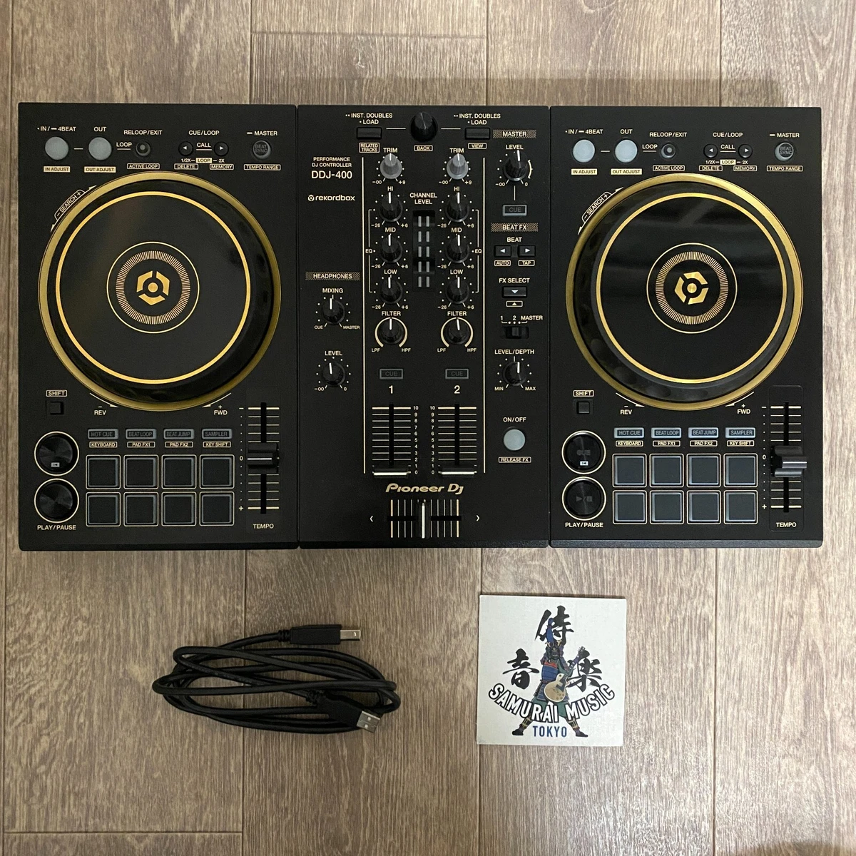 Pioneer DJ DDJ-400-N DDJ400N Gold Special Color 2-Channel 2ch DJ