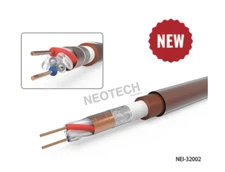 Signal Cable  Neotech NEI-32002 UP-OCC Copper +10% Silver END OF SPOOL - 0,5 m