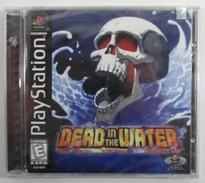 SEALED w/ holepunch "DEAD IN THE WATER" Sony Playstation 1 PS1 ASC Games 1998