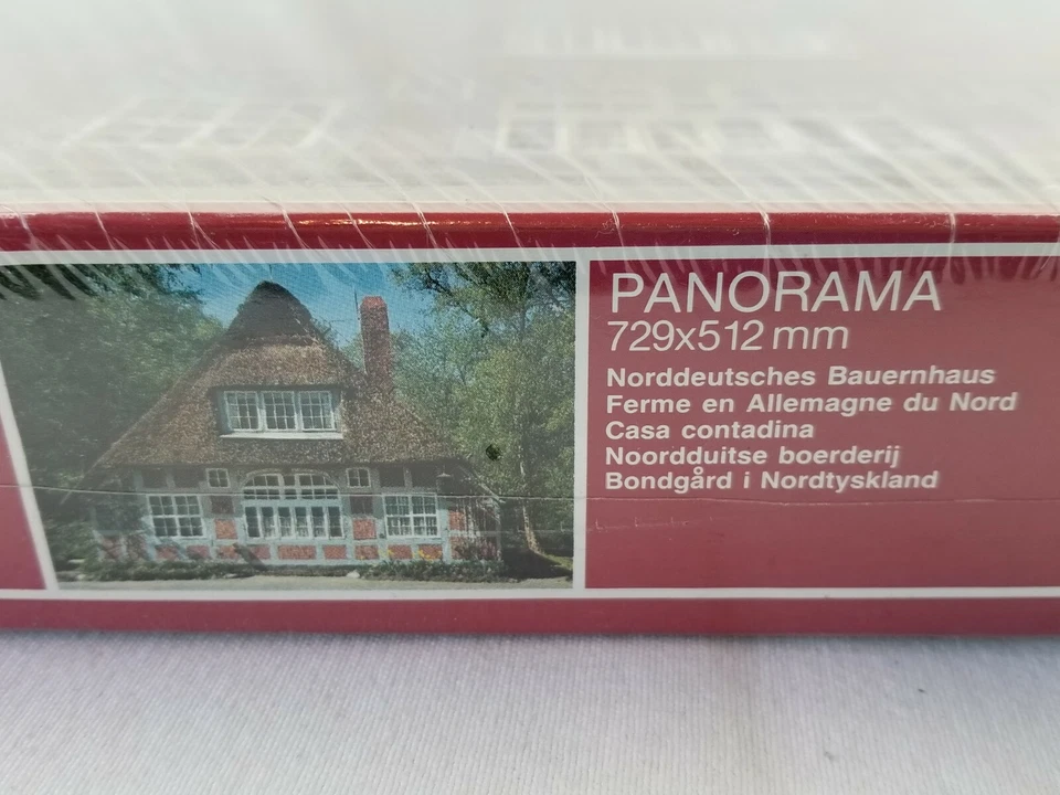 Schmidt Jigsaw Puzzle 1000pc - Panorama Casa Contadina house new sealed 02601 - Image 3 of 4