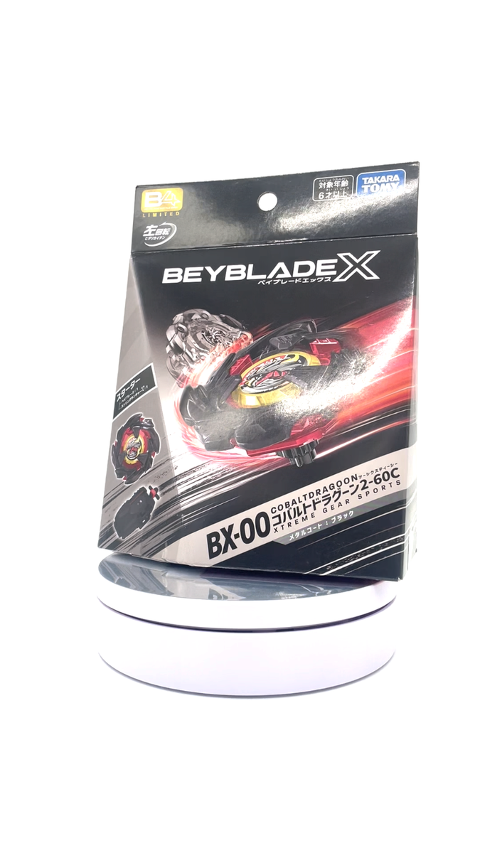 New Beyblade X BX-00 Starter Cobalt Dragoon 2-60C Metal Coat New Beyblade X BX-00 Starter Cobalt Dragoon 2-60C Metal Coat