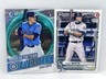 (2x)2021 Bowman ROY Favorites Chrome Evan White + Base Paper RC Mariners 🔥🔥🔥