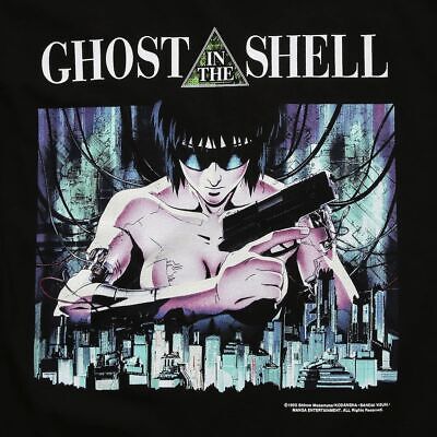 Geeks Rule Ghost in The Shell 15 T-shirt Vol.01 Motoko Black Geeks Rule Ghost in The Shell 15 T-shirt Vol.01 Motoko Black
