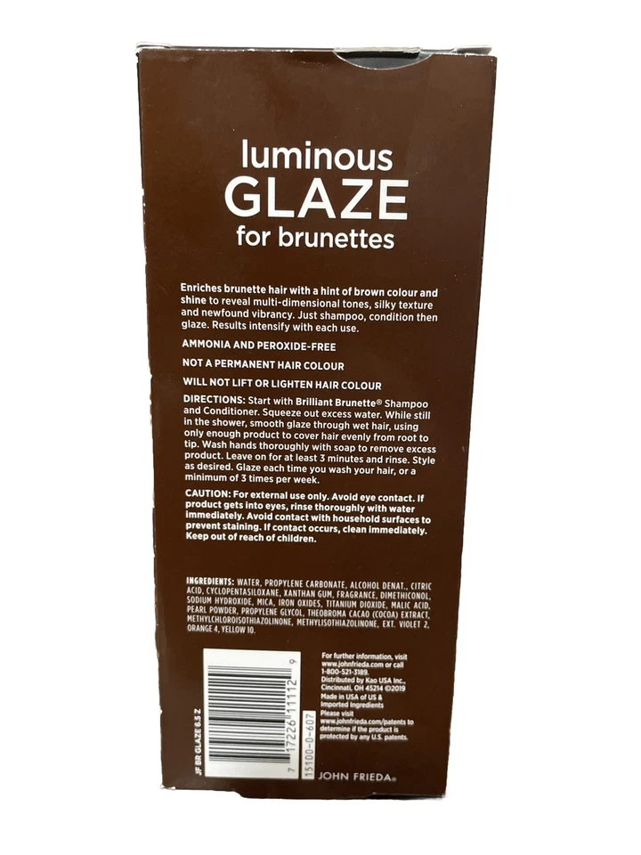 Esmalte luminoso morena brillante John Frieda, esmalte que mejora el color, diseñado Foto 2 de 4