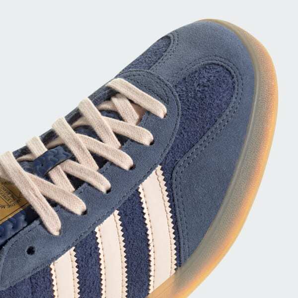 adidas Gazelle ネイビー/ベージュ Adidas Originals GAZELLE INDOOR Men's Shoes Casual Sneakers JI0322